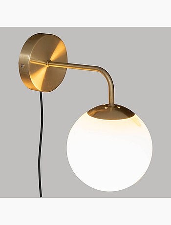 Aplique dris cristal blanco d15cm