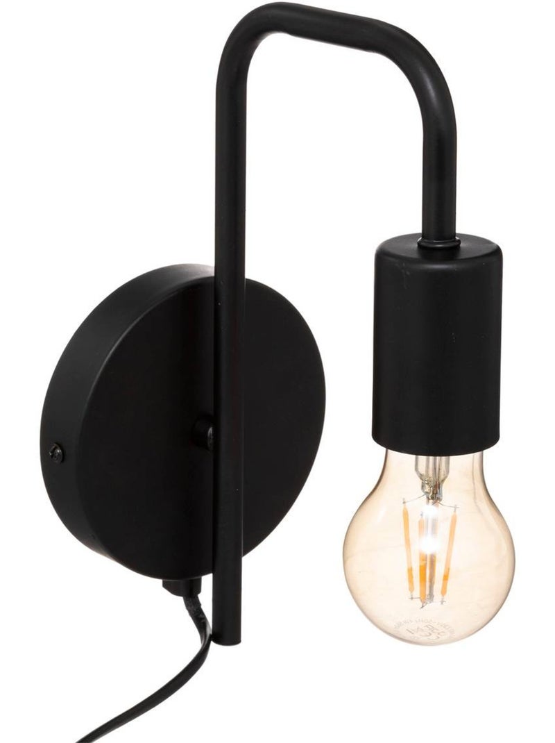 Aplique keli metal negro d12cm Negro - Kiabi