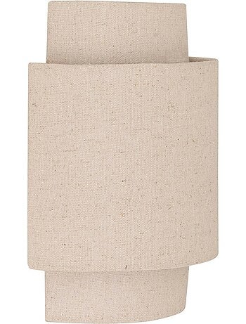 Aplique nahel en lino beige 20x13cm