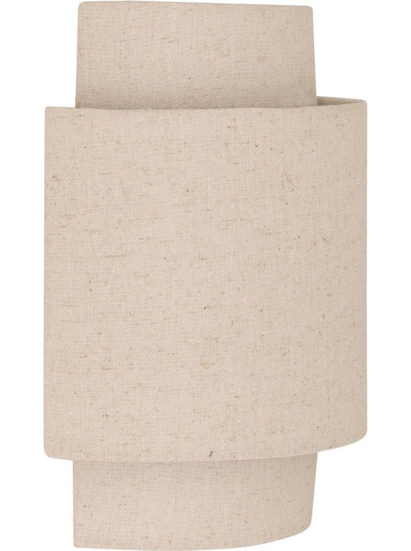 Aplique nahel en lino beige 20x13cm Beige - Kiabi