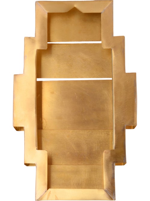 Aplique rectangular de latón - Kiabi Aplique rectangular de latón - Kiabi