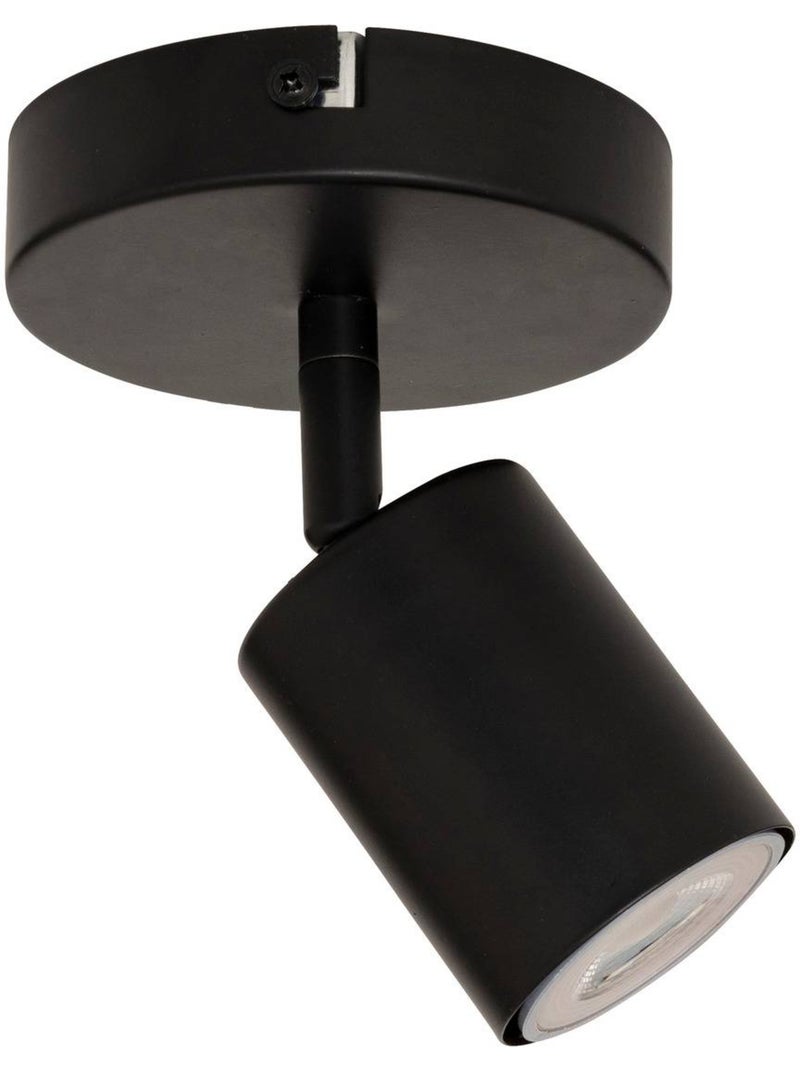 Aplique/plafón negro vico 10,5x10,5cm Negro - Kiabi