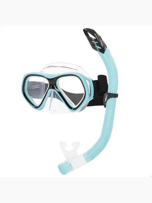 Aqua sport set mascara cristal con tubo silicona +12 años - Kiabi