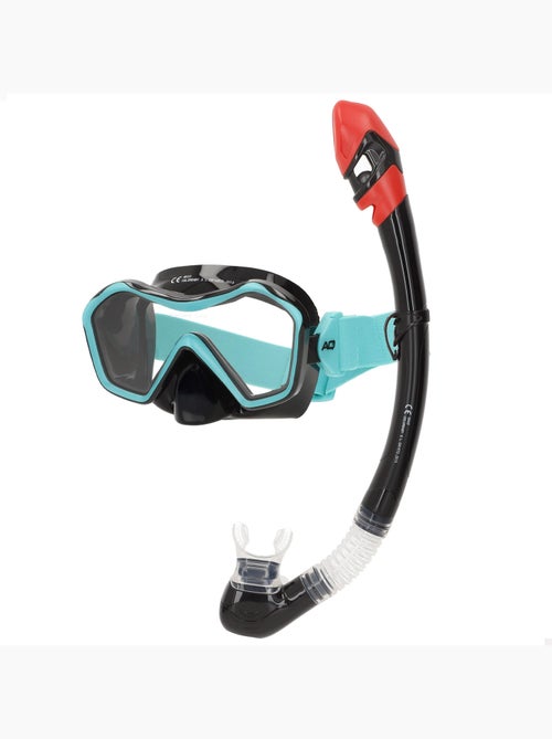 Aqua sport set mascara cristal con tubo silicona +12 años - Kiabi