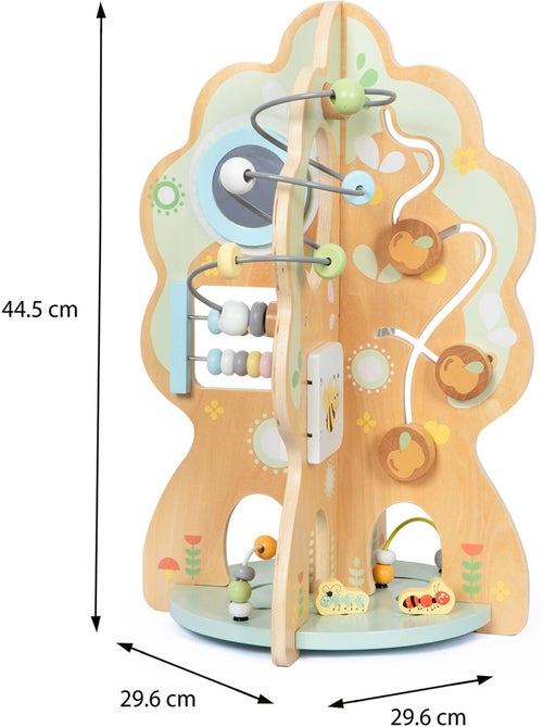 Árbol educativo Montessori madera juegos inicio Mamabrum - Kiabi