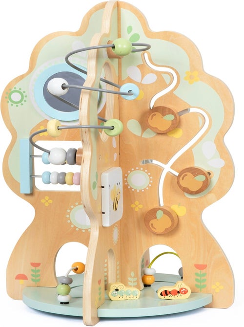 Árbol educativo Montessori madera juegos inicio Mamabrum - Kiabi