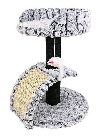 Árbol para gatos con rascador y plataforma - AFIBEL