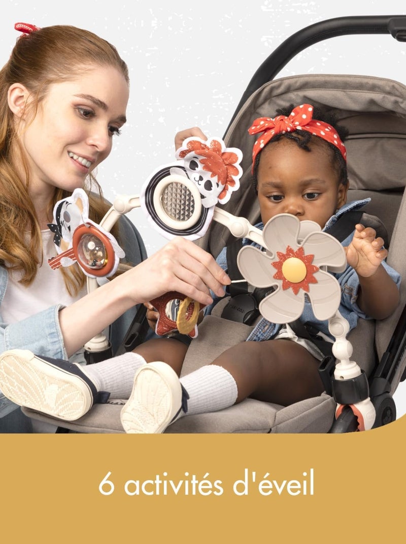 Arco de actividades para cochecito Tiny Rocker Beige - Kiabi