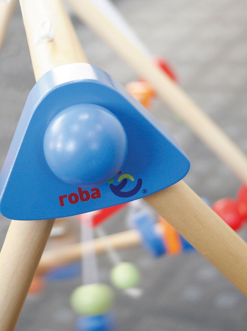 Arco de juegos en madera con 3 anillos de dentición - ROBA Multicolor - Kiabi