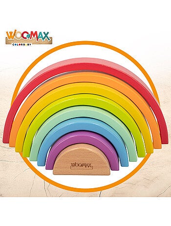Arcoíris de madera WOOMAX