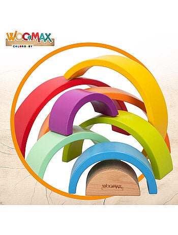 Arcoíris de madera WOOMAX