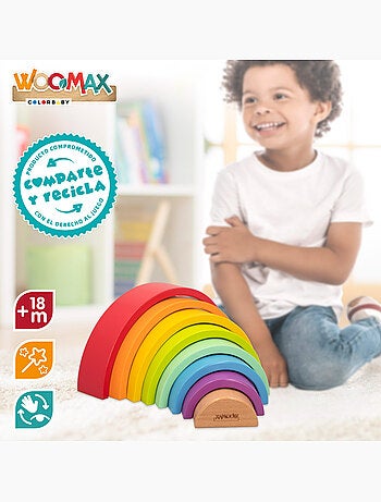 Arcoíris de madera WOOMAX
