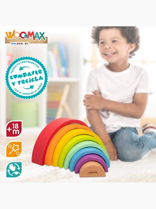 Arcoíris de madera WOOMAX - Kiabi