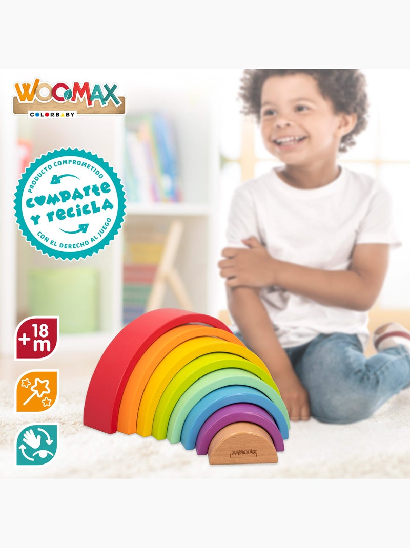 Arcoíris de madera WOOMAX N/D - Kiabi