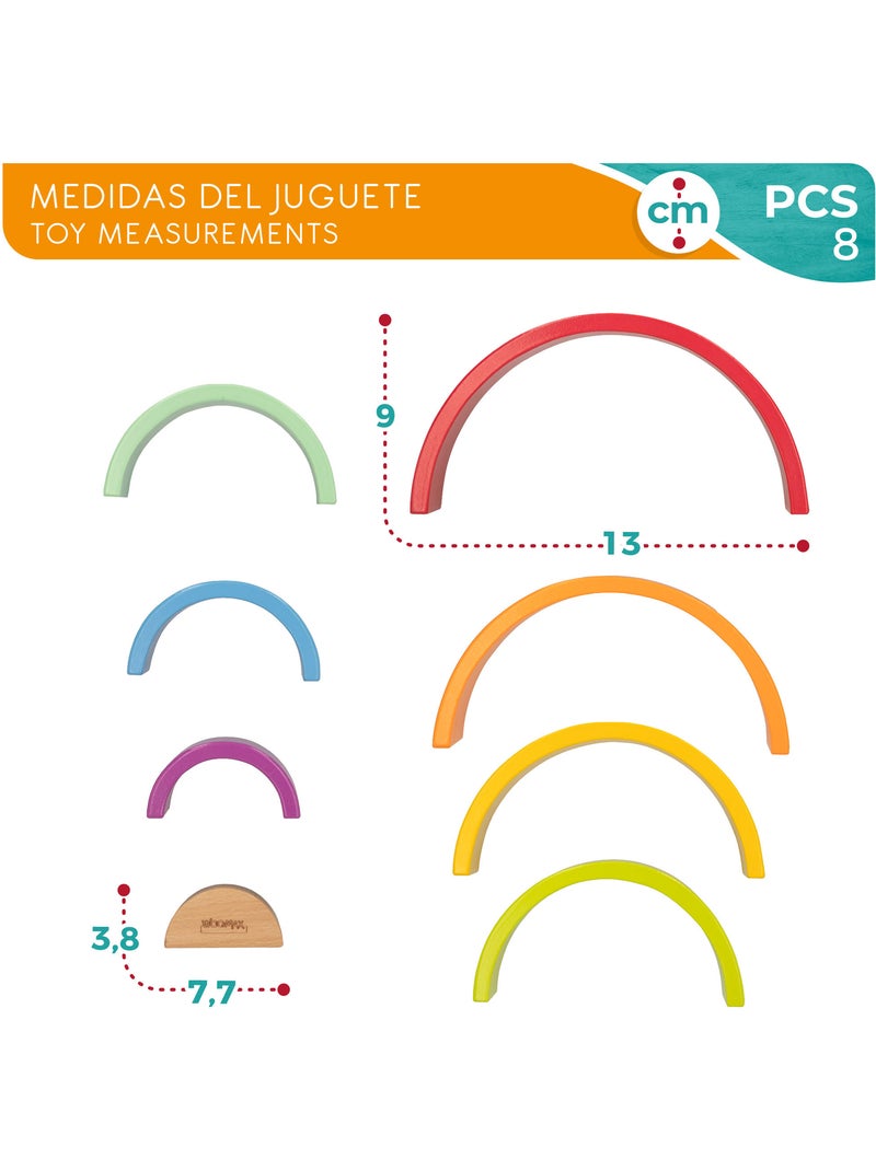 Arcoíris de madera WOOMAX N/D - Kiabi