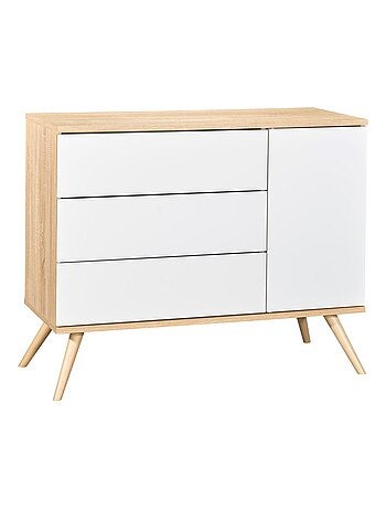 Arcón de madera de 1 puerta y 3 - SAUTHON