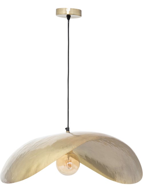 Arlo lámpara colgante de metal dorado d80cm - Kiabi Arlo lámpara colgante de metal dorado d80cm - Kiabi