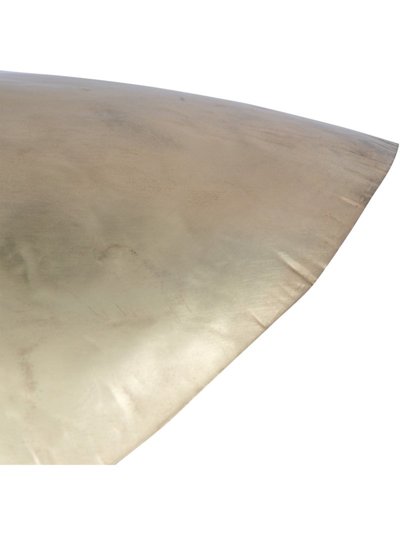 Arlo lámpara colgante de metal dorado d80cm Dorado - Kiabi