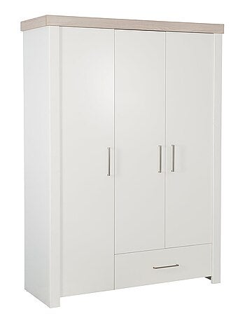 Armario 3 puertas y 1 cajón - ROBA 'Lucy'