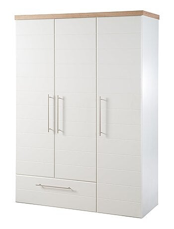 Armario 3 puertas y 1 cajón con cierre suave - ROBA 'Nele'