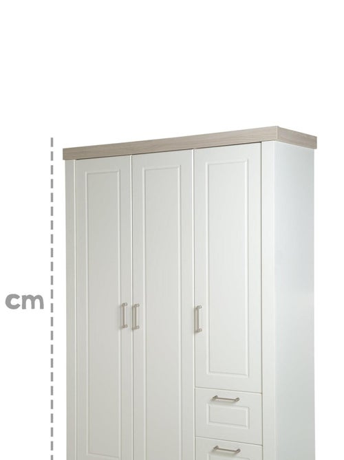 Armario 3 puertas y 2 cajones - ROBA 'Felicia' - Kiabi