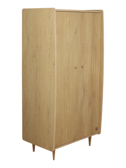 Armario de 2 puertas con tiradores dorados, decoración vintage en madera de - SAUTHON - Kiabi