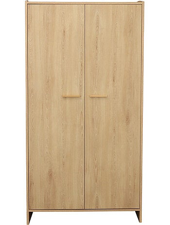 Armario de dos puertas con acabado en madera de - SAUTHON