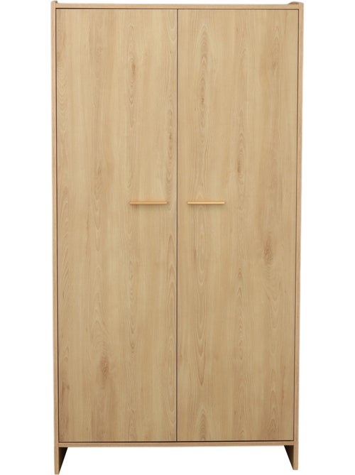 Armario de dos puertas con acabado en madera de - SAUTHON - Kiabi Armario de dos puertas con acabado en madera de - SAUTHON - Kiabi
