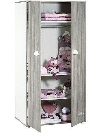 Armario de madera de 2 puertas - BABYPRICE