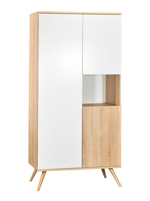 Armario de madera de 3 puertas y 1 - SAUTHON - Kiabi