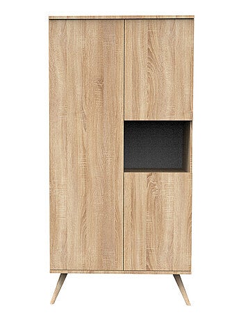 Armario de madera de 3 puertas y 1 - SAUTHON
