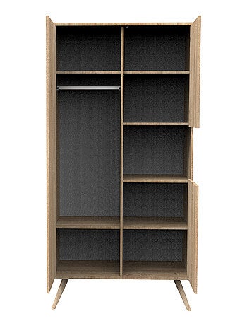 Armario de madera de 3 puertas y 1 - SAUTHON