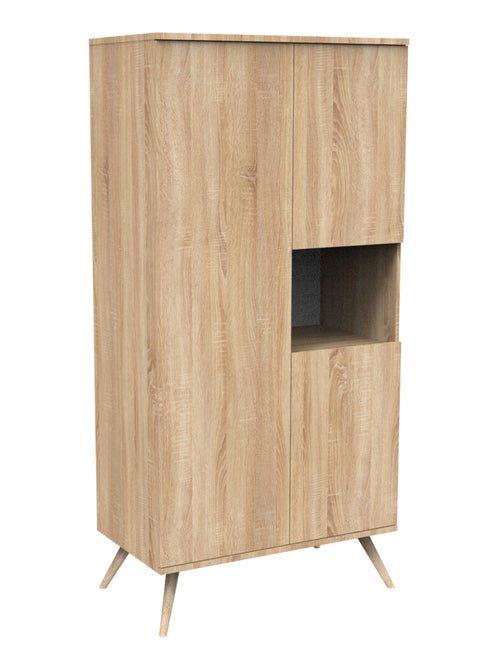 Armario de madera de 3 puertas y 1 - SAUTHON - Kiabi