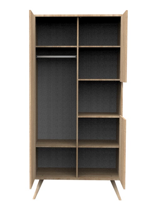 Armario de madera de 3 puertas y 1 - SAUTHON - Kiabi