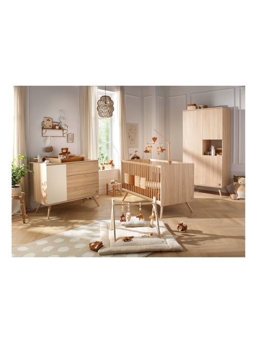 Armario de madera de 3 puertas y 1 - SAUTHON - Kiabi