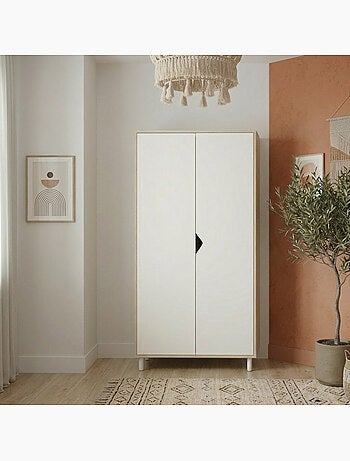 Armario de madera para bebé de 2 - BABYPRICE