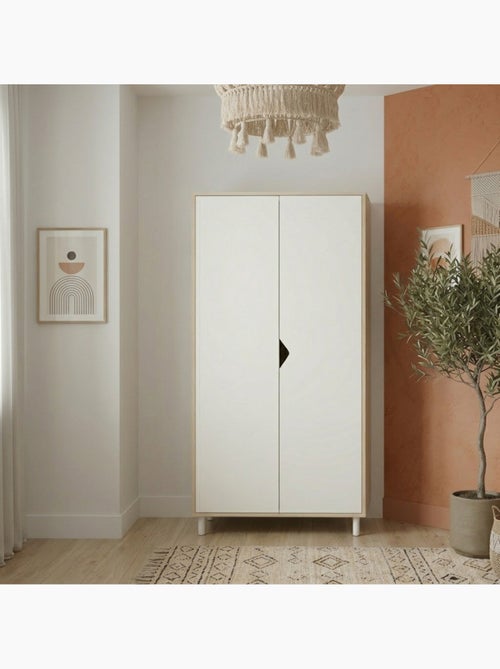 Armario de madera para bebé de 2 - BABYPRICE - Kiabi
