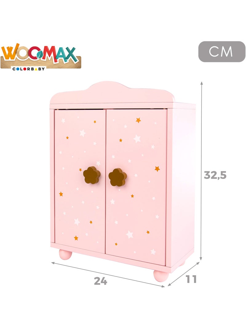 Armario de madera para muñecas WOOMAX N/D - Kiabi