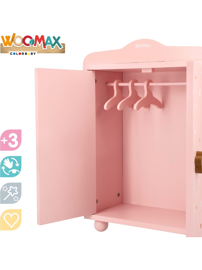 Armario de madera para muñecas WOOMAX N/D - Kiabi