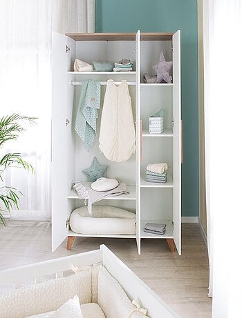 Armario infantil 3 puertas en madera - ROBA 'Ole'