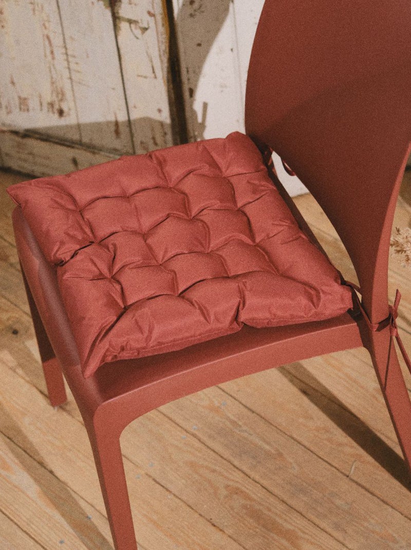 Asiento acolchado (40 x 40 cm) NARANJA - Kiabi
