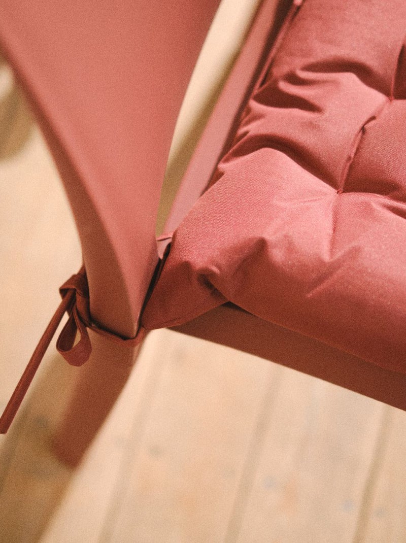 Asiento acolchado (40 x 40 cm) NARANJA - Kiabi