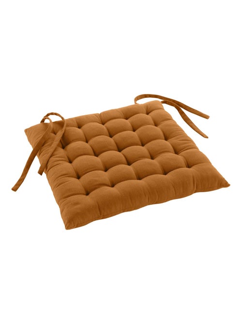 Asiento acolchado de algodón reciclado y poliéster - Kiabi