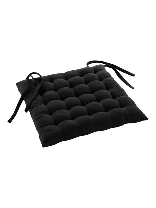 Asiento acolchado de algodón reciclado y poliéster - Kiabi
