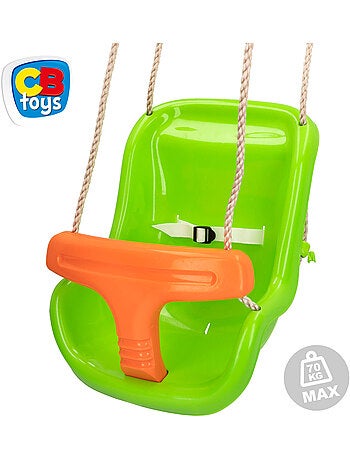 Asiento columpio infantil c/cinturón y altura ajustable cb toys