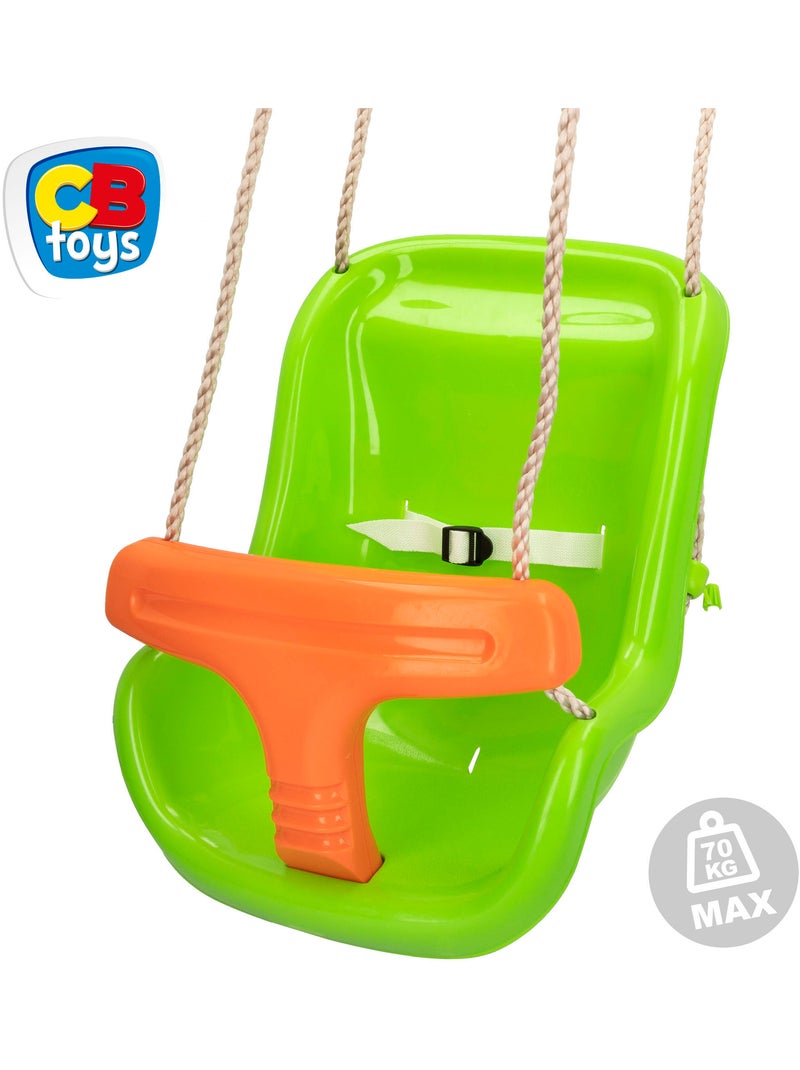 Asiento columpio infantil c/cinturón y altura ajustable cb toys N/D - Kiabi