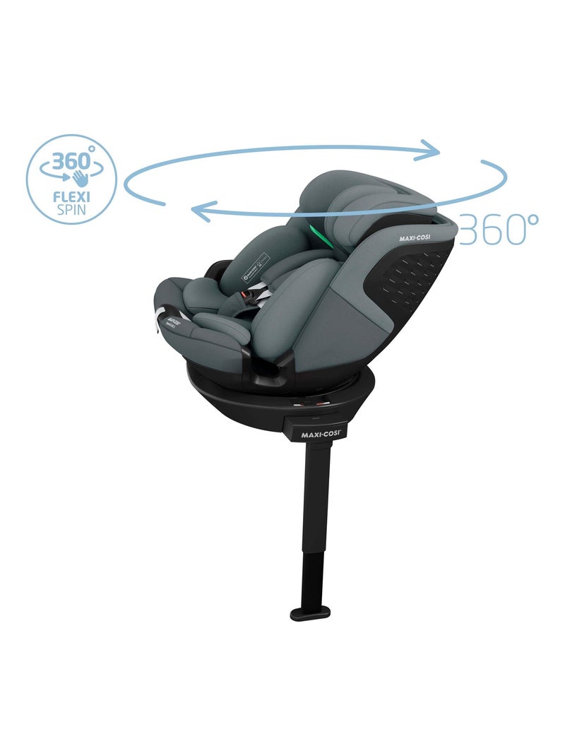 Asiento de auto giratorio Emerald 360 S, evolutivo, i-Size Gris - Kiabi