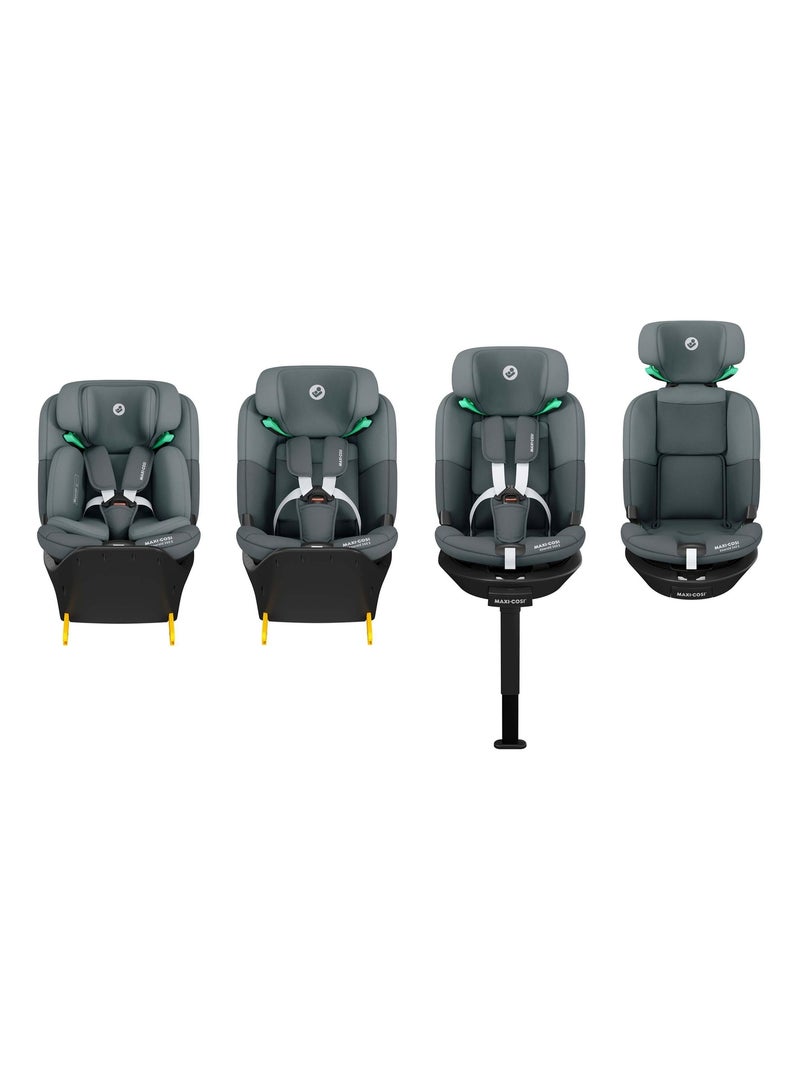 Asiento de auto giratorio Emerald 360 S, evolutivo, i-Size Gris - Kiabi