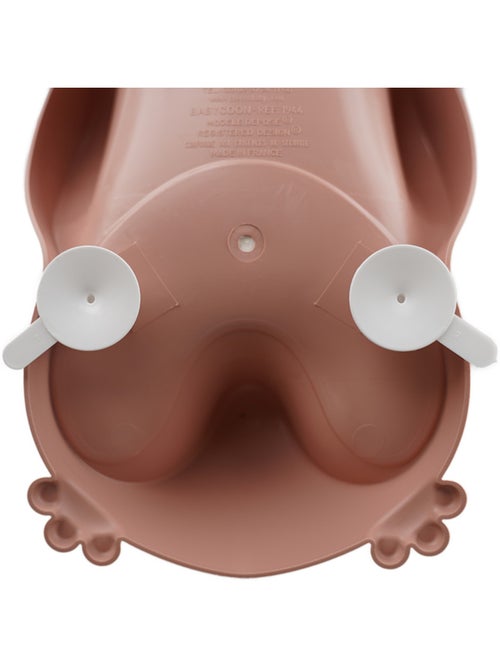 Asiento de baño Babycoon Thermobaby color rosa empolvado con ventosas desde el nacimiento - Kiabi