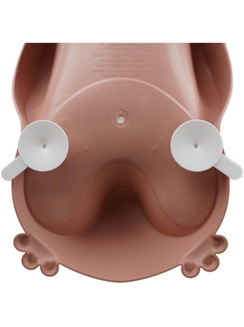 Asiento de baño Babycoon Thermobaby color rosa empolvado con ventosas desde el nacimiento Rosa - Kiabi